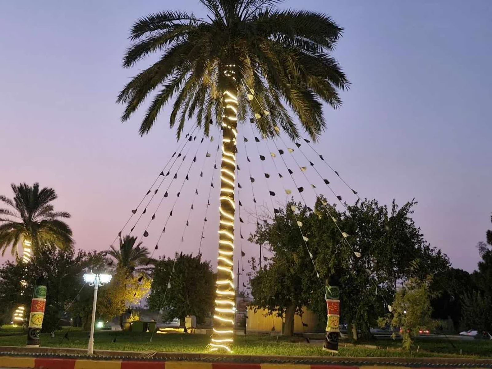 فضاسازی معنوی شهر قصرشیرین به مناسبت اربعین حسینی